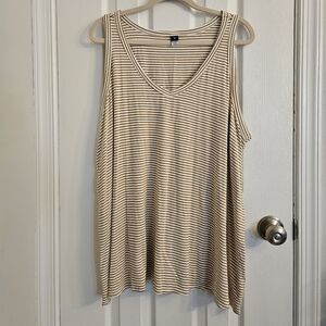 TWO Old Navy Women's Luxe Sleeveless Tops 3X